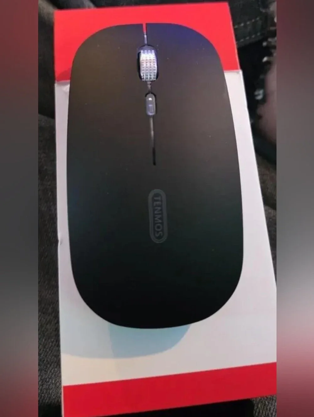 Tenmos White Wireless Mouse